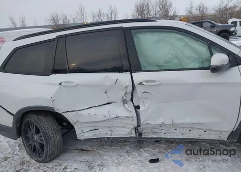 2021 Honda Pilot Awd Black Edition from USA, damaged, VIN 5FNYF6H71MB041976